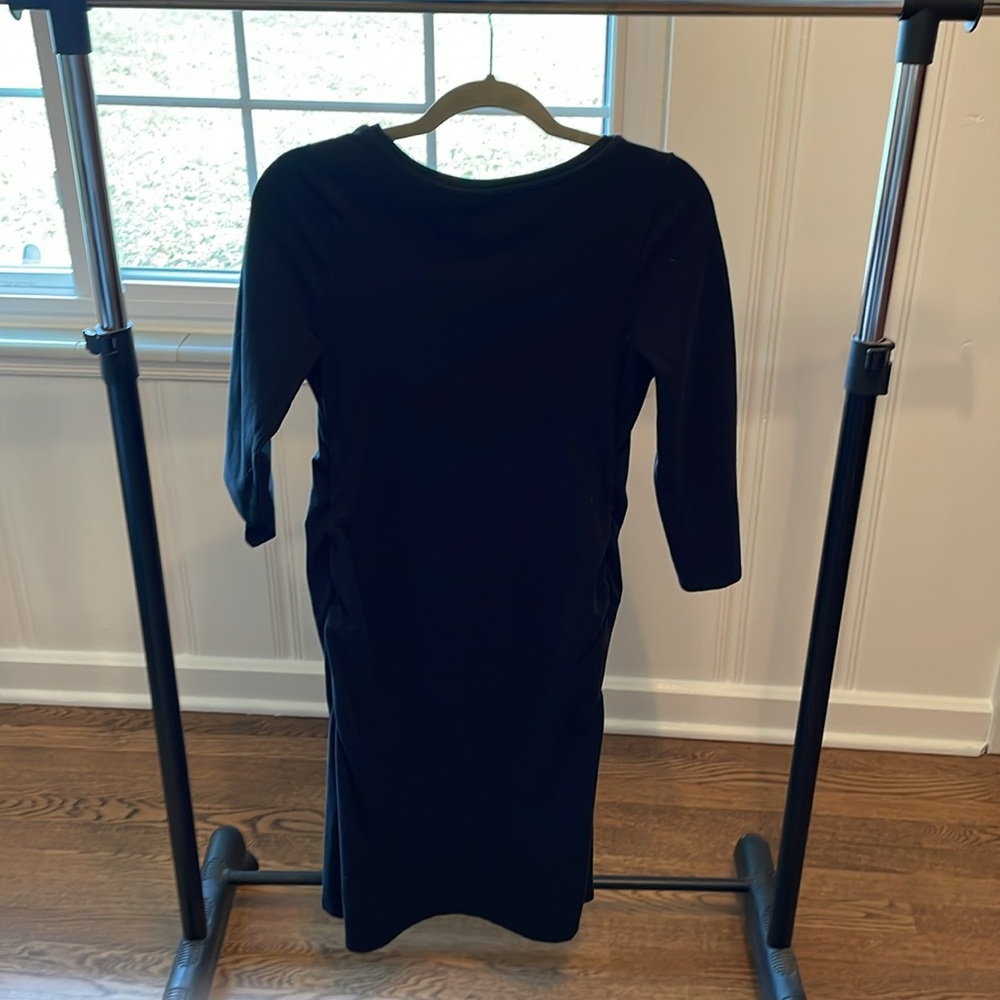 maternity black dress